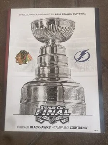 Stanley Cup 2015 Finals Blackhawks Vs Lightning Official NHL Game Program HOCKEY - Picture 1 of 24