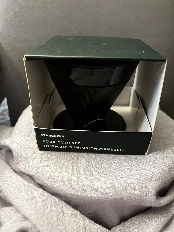 Starbucks Pour Over Drip Coffee Brewing Set 2002 — Factory