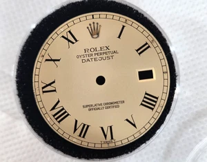 Original Rolex Datejust 36mm John Buckley Gold Colored Roman Numeral Dial (4) - Bild 1 von 3