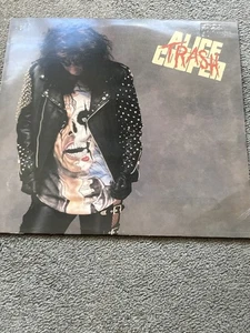 Alice Cooper Trash Vinyl LP Record Promo copy EX 1989 UK Album A1 B1 Matrix - Picture 1 of 2