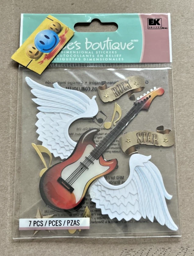 Guitarra Jole Rock Star RARA con alas Añadir más pegatina Sin envío extra Guardar Foto 1 de 1