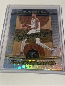 2024-25 Panini Revolution - Legado de madera dura Victor Wembanyama #10 - Imagen 1 de 2