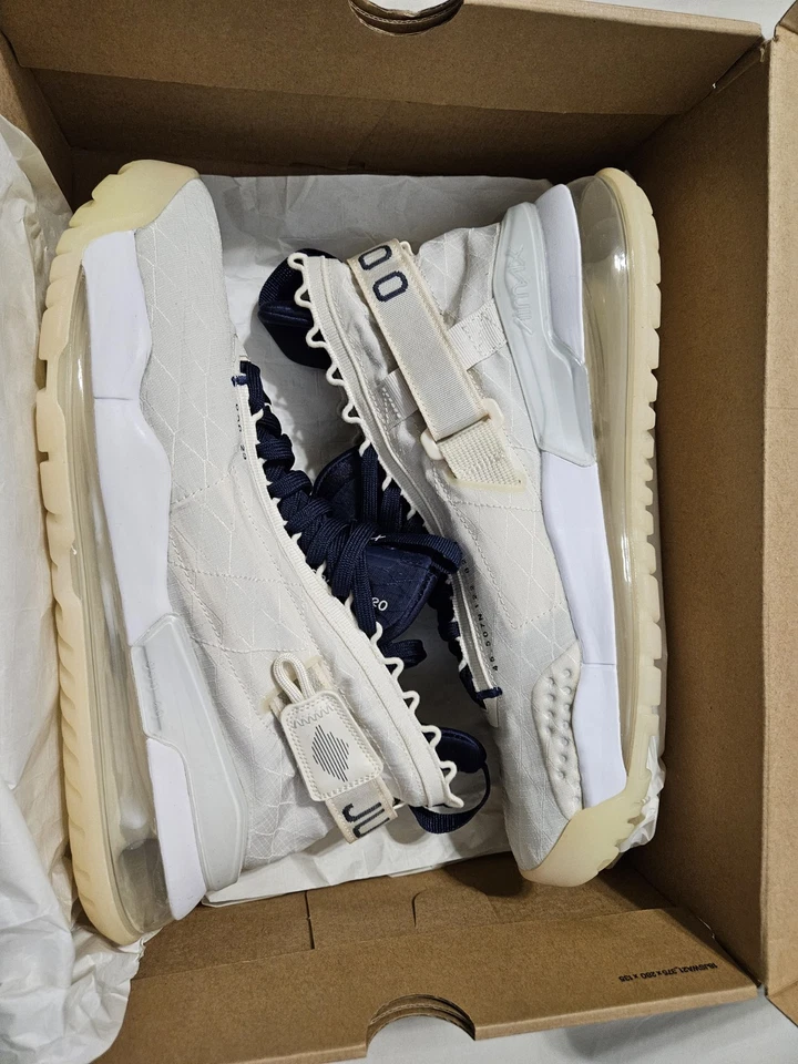 Jordan Proto-Max 720 Masculino Tamanho 12 Marfim Pálido/Noite-Noite Branco Marinho - Imagem 1 de 4