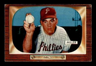 1955 Bowman No110 Bob Miller VG/VGEX X3503680 - Изображение 1 из 3