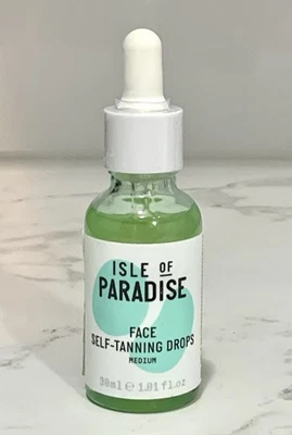 Isle Of Paradise Self Tanning Drops FACE Medium 1.01 fl. oz.  30ml  SEALED — 第 1/2 张图片