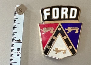 1950's Era FORD MOTOR CO Pin Badge: 1-1/2" in Height - Picture 1 of 2