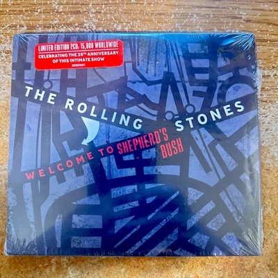 The Rolling Stones - Welcome To Shepherd's Bush, 2 CD, Limited, Sealed Foto 1 de 3