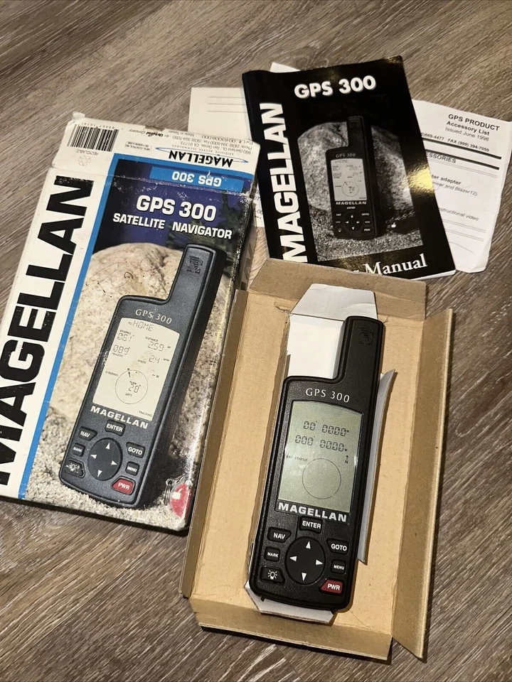 Magellan GPS 300 2.2-Inch Portable Satellite Navigator Handheld GPS In Box - Image 1 of 1
