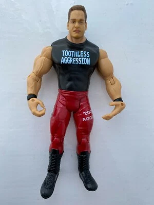 Wwe Chris Benoit Jakks Wrestling Action Figure Adrenaline Serie 4 Toothless - Immagine 1 di 3