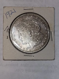 1921 Morgan Silver Dollar Coin - Picture 1 of 2