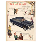 1949 Ford: That?s What Theyre Saying Fords Out Front Vintage Print Ad