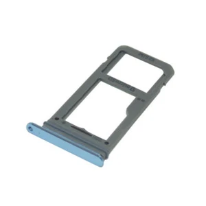 Blue Sim Card Tray and MicroSD Card Tray for Samsung Galaxy S8 G950/S8 Plus S8+ - Picture 1 of 2