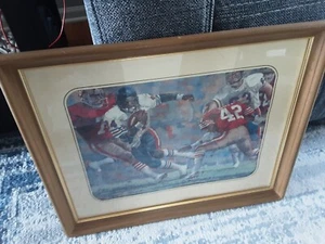 Chicago Bears Walter Payton 1985 Super Bowl Season Game MVP Framed Print . - Picture 1 of 6