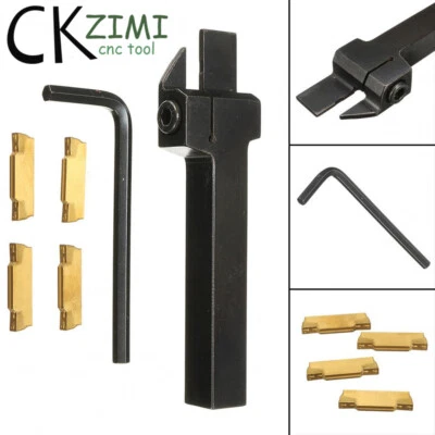 1Pcs MGEHR1212-3 3mm Width CNC Grooving Cut-Off Tool Holder + 10Pcs MGMN300-M  - Image 1 of 4