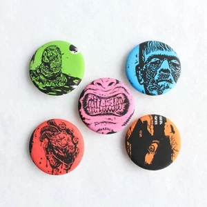 SDCC 2019 Penguin Classics Guillermo Del Toro 5 botones exclusivo de Poe Lovecraft - Imagen 1 de 7