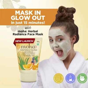 Charak Herbal Radiance Face Mask - Pack of 2 (100 Gm Each) with Free Shipping - Picture 1 of 6
