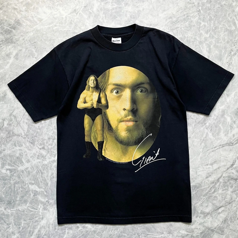 CAMISETA VINTAGE AÑOS 90 WCW NUEVO EL GIGANTE 1998 TALLA M HECHA EN EE. UU. Foto 1 de 4