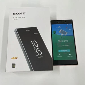 NEW *BNIB* Sony Xperia Z5 Premium E6883 5.5"23MP Dual SIM Unlocked Smartphone - Afbeelding 1 van 18