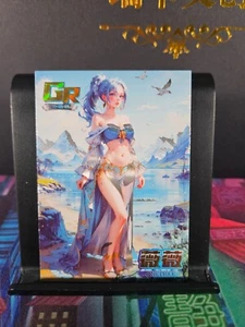 Nefertari Vivi GR Tarjeta Rara Una Pieza Grand Line Volumen 2 Grueso Premium Holo - Imagen 1 de 4