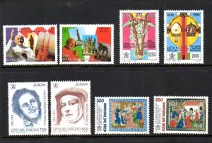 Francobolli Città del Vaticano - Scott #'s 1000-1010 - come nuovi mai incernierati - Foto 1 di 2