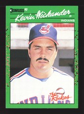 1990 Donruss The Rookies #36 Kevin Wickander    Cleveland Indians