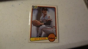 1983 donruss #589 bert blyleven   BASEBALL CARD - Picture 1 of 2