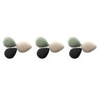  3 PC Bronzing Pearls for Face Konjac Sponge The Female Green