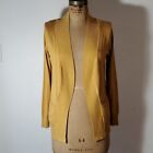 Cielo Cardigan Size S/M Yellow Gold Dandelion Open Front Sweater Soft Pockets