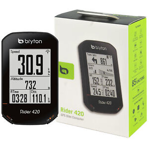 OFFICIAL Bryton Rider 420E Bicycle Cycling Computer Wireless GPS GNSS ANT+ BLE 