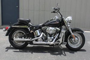 2005 HARLEY DAVIDSON FLSTC HERITAGE SOFTAIL CLASSIC WIE NEU - Afbeelding 1 van 18