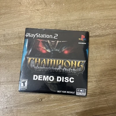 Champions: Return To Arms Demo Disc - Sony Playstation 2 PS2 2004 - New/Sealed - Image 1 of 2