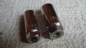 3 CRAFTSMAN + STANLEY SPARK PLUG SOCKETS 5/8"+13/16" - Picture 1 of 3