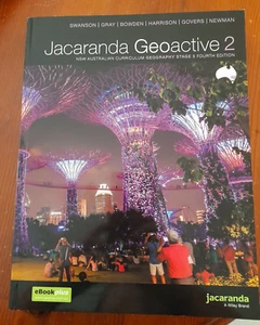 NEW - JACARANDA GEOACTIVE 2 - NSW AUST CURRICULUM GEOGRAPHY STAGE 5 - FOURTH ED - Picture 1 of 2
