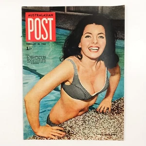 Australasian Post February 25 1965 Ruth Gunn Cleopatra Carry On Natalie Wood VGd - Picture 1 of 9