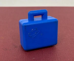 Vintage Lego ☆ DUPLO ☆ Briefcase / Suitcase / Blue Bag Accessory - Opens #3 - Picture 1 of 5