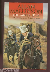 THE SABRE'S EDGE - Hervey VOL 5 - A Mallinson. 1. UK HB mit DJ, signiertes Buch - Bild 1 von 3