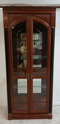 Витринный шкаф Ethan Allen Medallion Curio с муфтой бидермейер неоклассический C - Изображение 1 из 4