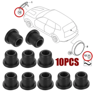 10Pcs Car Front Emblem Grommets Set Black for BMW 3 5 6 7 Series 82mm badge - Picture 1 of 10