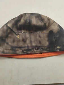 Under Armour Men UA Reversible Beanie Scent Control Hunting UA Forest Camo OSFM - Picture 1 of 4