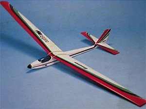 Velero eléctrico Ultra Fly 92 pulgadas, planeador de balsa, planos impresos de avión de radiocontrol - Imagen 1 de 3