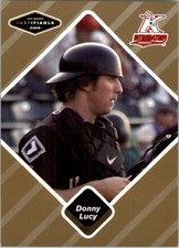 2005 Justifiable Gold #55 Donny Lucy /100