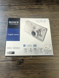 Sony Cyber-shot DSC-W560 14.1MP Digital Camera 4x Zoom Video Tested Working - Picture 1 of 6