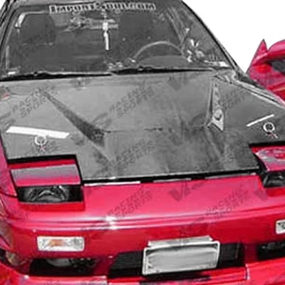 For Nissan 240SX 89-94 VIS Racing Invader Style Carbon Fiber Hood Foto 1 de 2