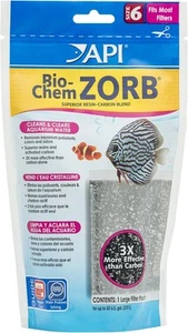 API Bio-Chem Zorb Pouch Filtration Material Unique Ion Exchange Resin Size 6 - Picture 1 of 7