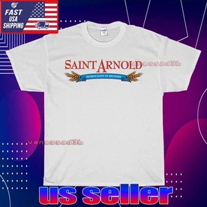 NUOVA CAMICIA SAINT ARNOLD LOGO UNISEX T-SHIRT DIVERTENTE AMERICANA USA TAGLIA S-5XL - Foto 1 di 7