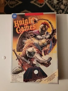 NUR DIE BOX ----- IBM C64/128 **Knight Games** Mastertronic Cool Display - Bild 1 von 6