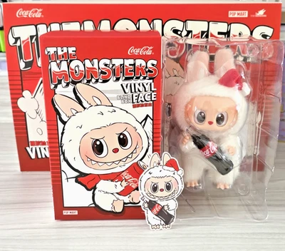 POP MART Authentic Labubu “Surprise Shake” - THE MONSTERS COCA-COLA SERIES-Vinyl Face