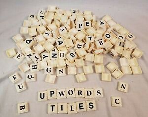UpWords Game Plastic Stacking Letter Tiles Replacement Parts Pieces 180+