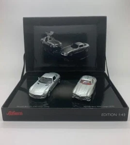 SCHUCO Flügel Von Wechsel Mercedes Benz SLS 2010 & 300SL 1954 450245800 1/43 - Bild 1 von 1