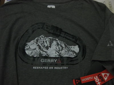 NWT GERRY PREMIUM OUTDOOR T-SHIRT TEE UPF30+ MOISTURE WICKING TECH - Image 1 of 4
